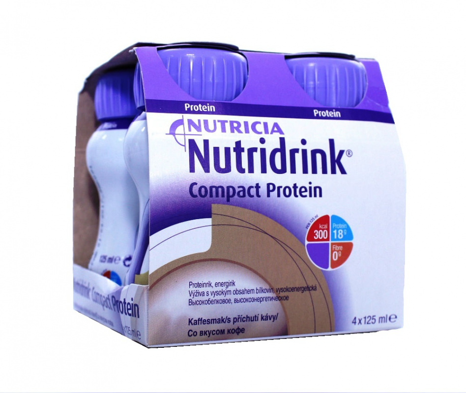 Смесь Нутридринк компакт протеин (кофе) 125мл